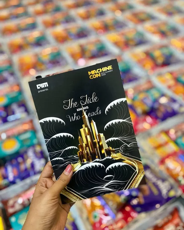 It's not just a card, it's the note that says "this was made for you." This custom-designed card for a corporate event in Goa adds a personal and thematic touch.
