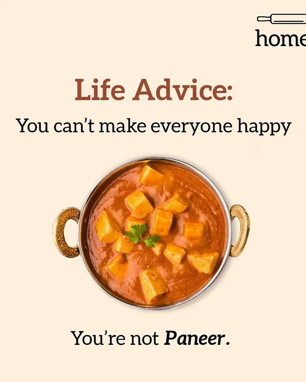 Here's a piece of life advice I live by. You can't make everyone happy, because you're not Paneer. My simple, creamy paneer curry, however, comes pretty close.