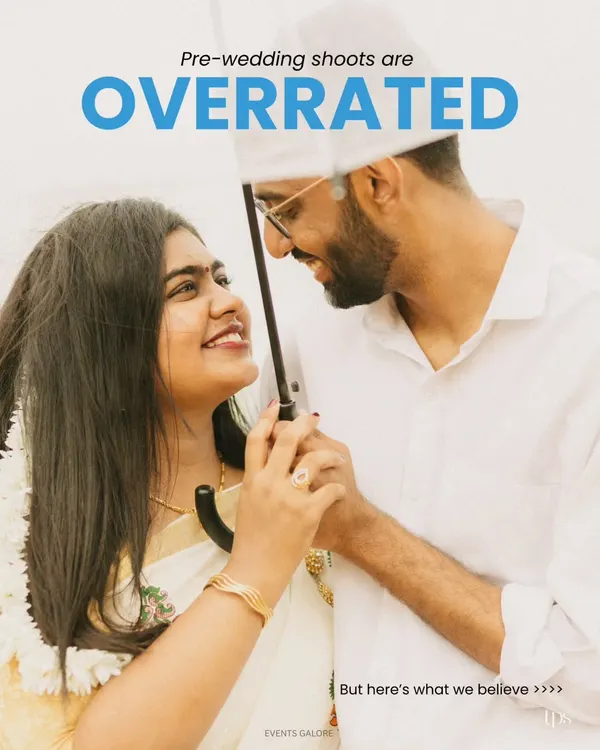 Some say pre-wedding shoots are overrated, but I believe they are about pressing pause. It's a chance to capture your love, at ease and in your own world, before the beautiful chaos of the wedding begins.
