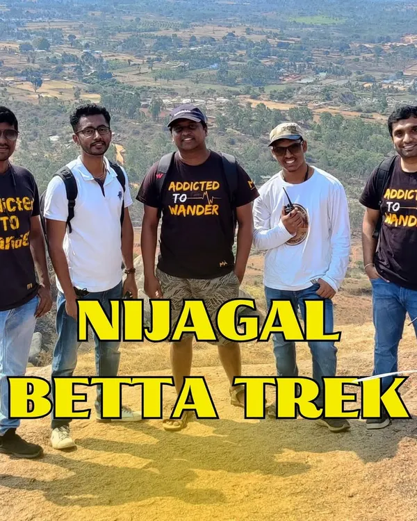 The Nijagal Betta trek is a perfect one-day adventure from Bangalore. I organize these trips for groups looking for a quick and refreshing escape.