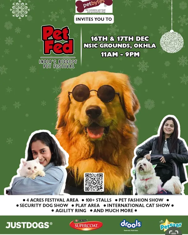 We were excited to be event partners for PetFed Delhi, India's biggest pet festival. Our team was on hand providing master classes and grooming services to all the furry attendees.