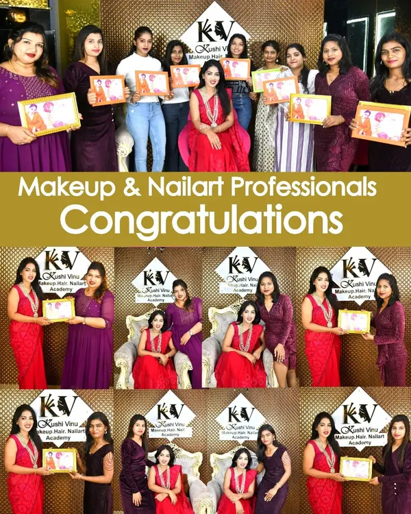 Congratulations to my makeup and nail art professionals in Bangalore. It makes me so happy to see them all certified and ready to start their own businesses.