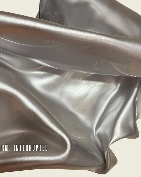 "Form, Interrupted." This early work explores what remains after a force has passed. It is not motion itself, but the memory of it, captured in steel.