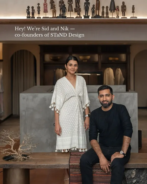 Hey, we're Sid and Nik, co-founders of STaND. We believe in creating spaces that reflect the personalities and journeys of the people who inhabit them.