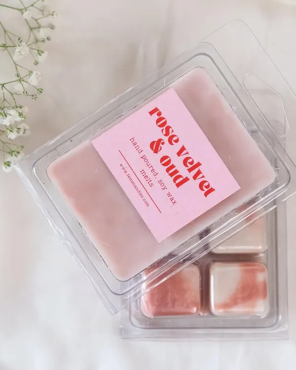 Introducing our wax tablets. Just pop one of the cubes into a diffuser and let it melt away for a hassle-free fragrance experience.