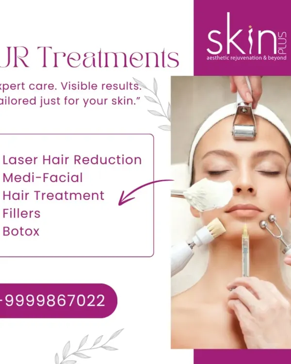 We offer a wide range of expert treatments for visible results. In addition to laser hair reduction, our services include medi-facials, hair treatments, fillers, and Botox, all tailored to your specific skin needs.