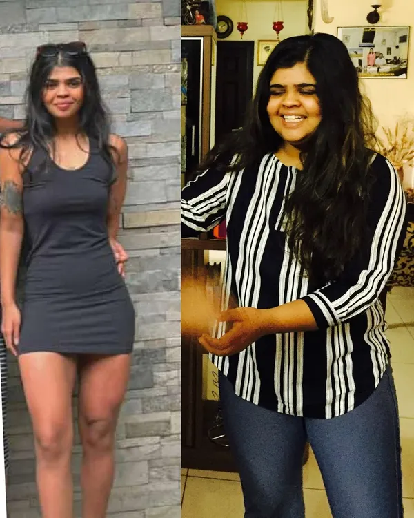 On the right is the girl who was told she was just built a certain way. On the left is the woman who proved them wrong. This journey taught me everything I know about transformation, and it's why I'm so passionate about helping you with yours.