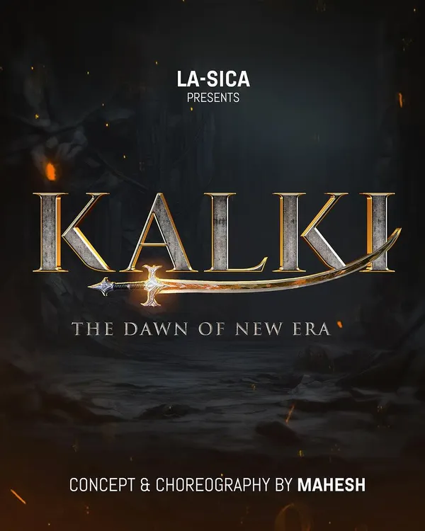 The official poster for 'KALKI', our theme-based dance production. This represents the culmination of months of hard work, from initial concept to the final show.