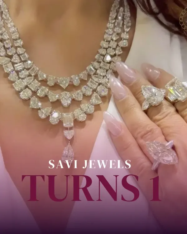 This is the essence of what I create: not just jewellery, but a feeling of pure confidence and grace. This breathtaking diamond set, featuring a multi-layered necklace and magnificent rings, is a testament to bold, unapologetic luxury.