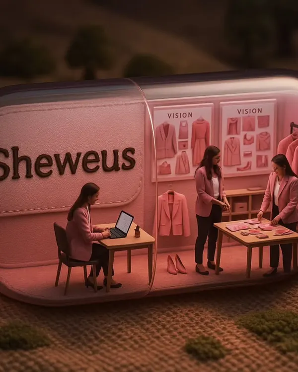Ambitious women carry so much. This image represents my work at Sheweus: creating a supportive space to help you align your wardrobe with your present self, especially after major life shifts like becoming a mother.