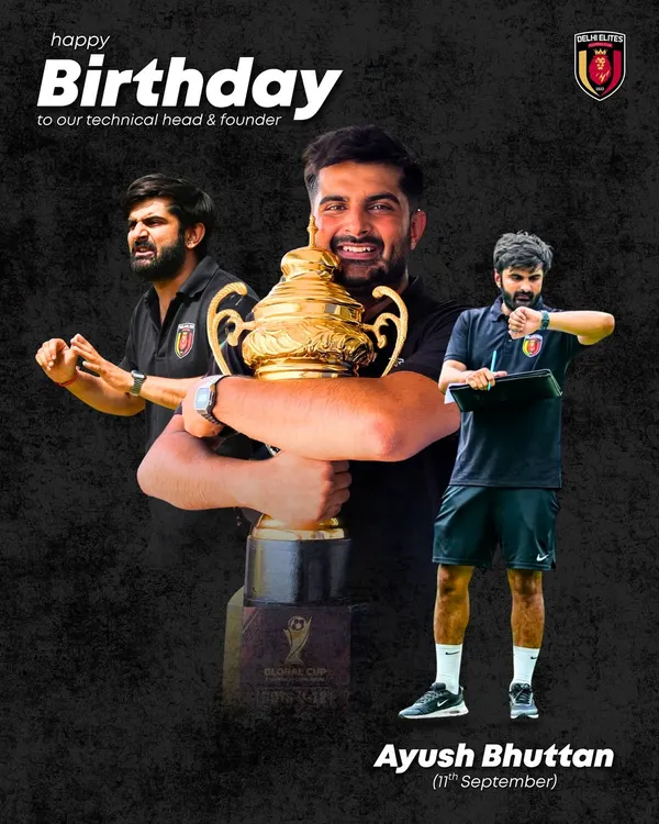 Wishing a happy birthday to our founder and technical head, Ayush Bhuttan. His hard work, passion, and vision are the foundation of our academy.