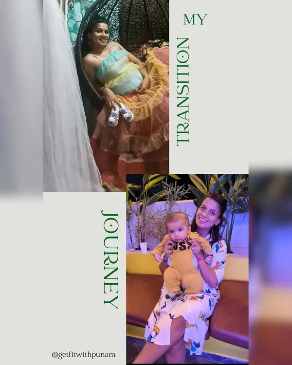 A collage showing my transition from pregnancy to early motherhood. This journey was incredible and full of experiences. It taught me that new moms need to prioritize their own healing to come back stronger.