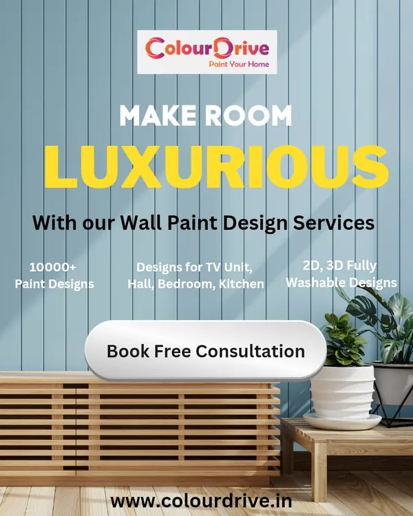 We offer over 10,000 paint designs to make any room feel luxurious. Whether for a TV unit, bedroom, or entire hall, we provide free design consultations to help you choose the perfect washable 2D or 3D design.