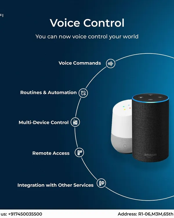 Your voice is the only remote you need. We integrate with popular voice assistants like Amazon Alexa and Google Assistant, allowing you to manage multi-device routines, get remote access, and control your entire home just by speaking.