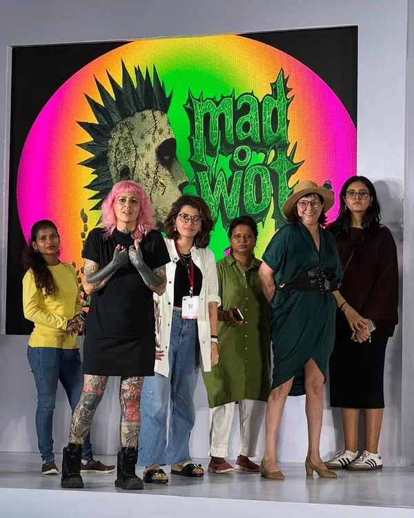 This is the team. We recently relaunched at Probeauty India with a clear vision: to work only with brands that take sustainability as seriously as we do. It was an incredible show, and we're so excited for what's next.