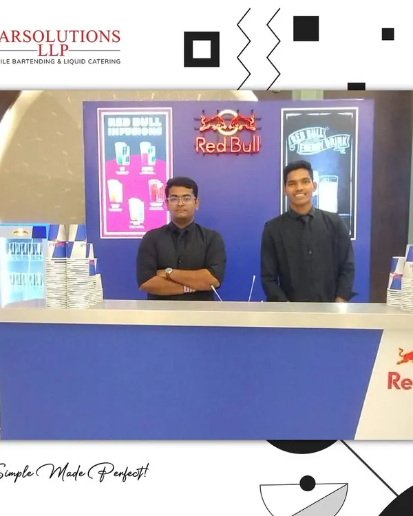 Our team managing one of the three Red Bull Mocktail Bars at the YouTube FanFest at NSCI Dome. We kept the energy high for fans and creators alike.