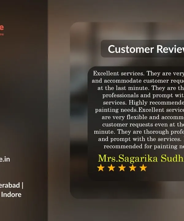 We are proud to share this 5-star review from a client who praised our flawless interior painting, elegant wallpaper installation, and unique Lithos texture work. Customer satisfaction is our top priority.