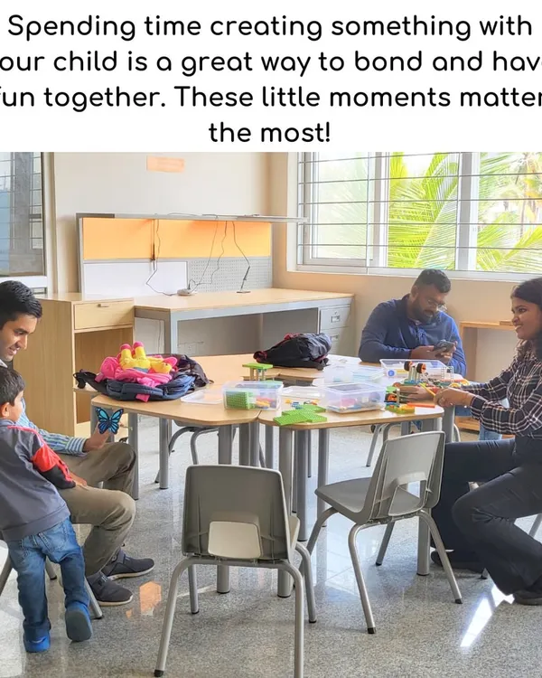 Spending time creating something with your child is a great way to bond. These little moments matter the most, and my workshops provide the perfect setting for families to connect and have fun together.