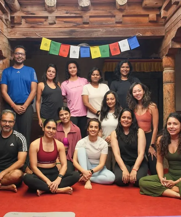 The wonderful group from our magical Ladakh retreat. The bond we formed in this special place, practicing and exploring together, is something I will always cherish.