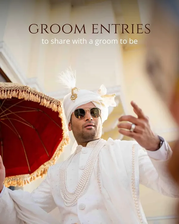 A collection of grand and creative groom entries. We believe the groom's arrival should be just as spectacular, and we love designing entries that perfectly match his personality.