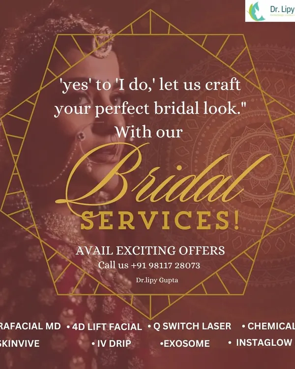 As you say 'yes' to 'I do,' let me help you craft your perfect bridal look. I offer a range of services from HydraFacials to Q-Switch lasers to ensure you are glowing on your wedding day.