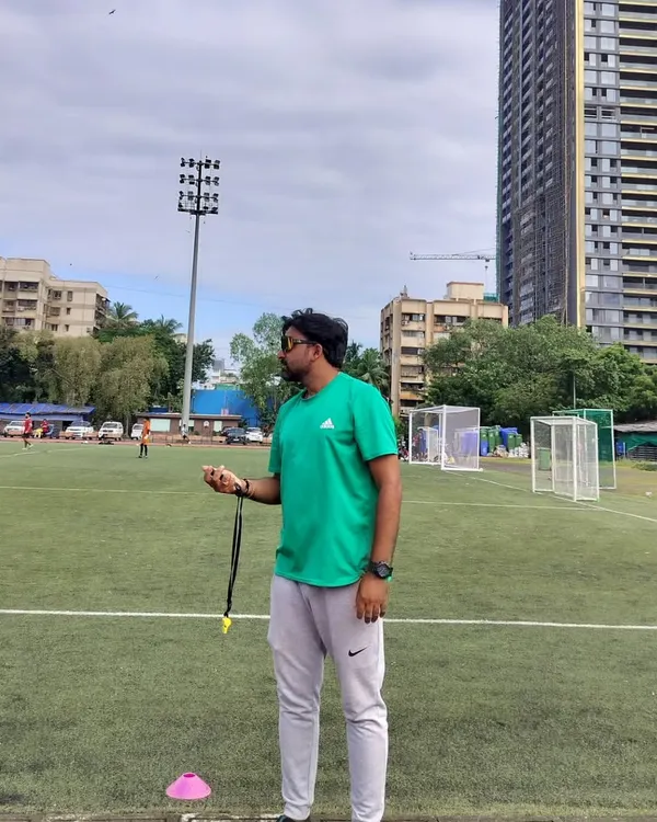 Work in progress. Timing my athletes on the field is a crucial part of tracking their progress and making data-driven adjustments to their training.