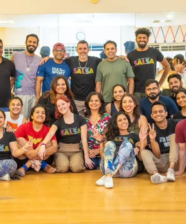 A weekend with Diego & Sofia. Their salsa workshop series was incredible, leaving us all inspired and motivated. Hosting them was a blast and we can't wait to have them back.