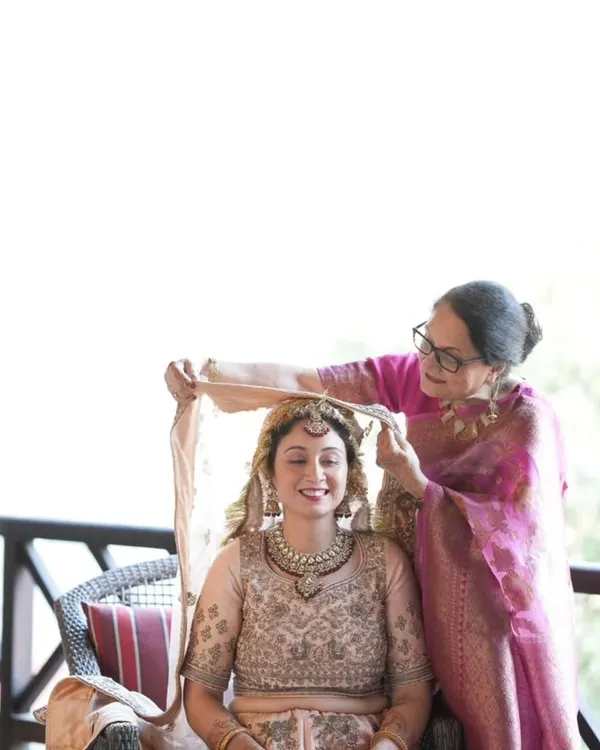 A touching moment between a bride and her mother at a Taj Corbett wedding. These are the precious memories I aim to create space for.