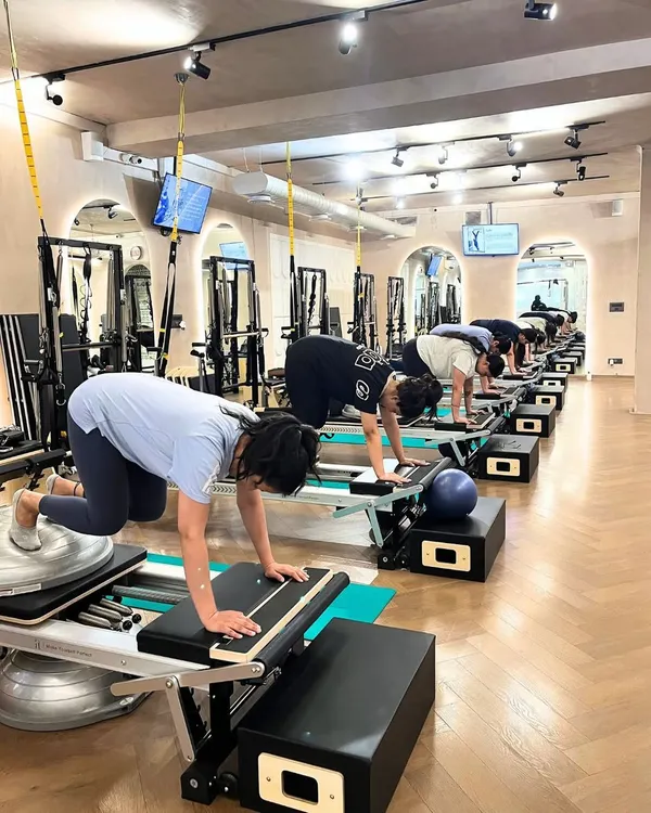 There is a special energy when you move together. Our group Reformer classes are a great way to stay motivated while working on core stability and spinal articulation.