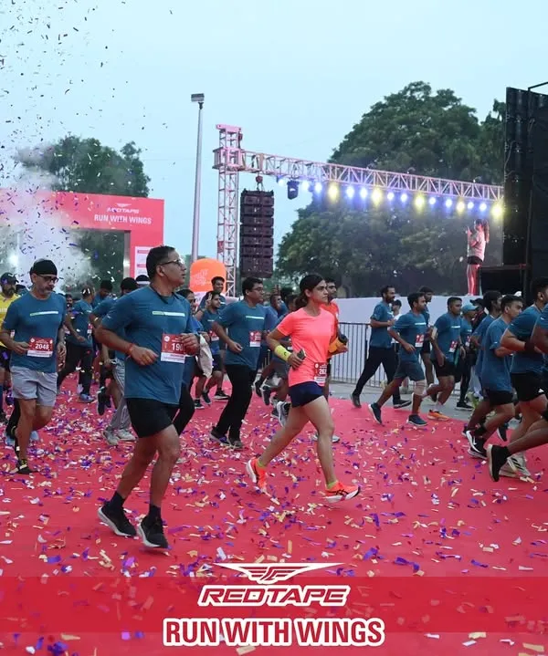 The moment the war begins. This is the start of the RedTape 10K Run in Delhi, where 4,000 runners exploded off the line. I don't just organize a race; I create an unforgettable spectacle that puts your brand at the center of the storm.
