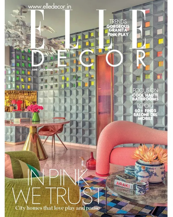 We are pleased to announce that our brand has been showcased in the renowned Elle Decor Magazine. Being part of such an iconic publication is a huge honor, and we are proud to be recognized for our commitment to design excellence.