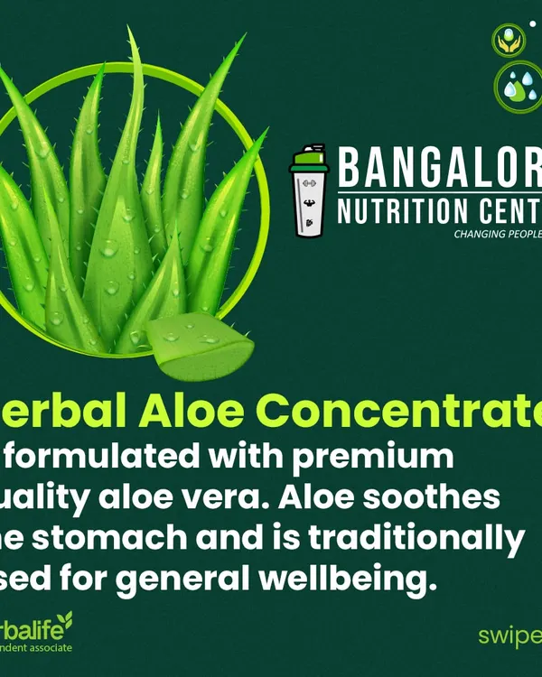 For clients looking to support their digestive health, we often recommend Herbal Aloe Concentrate. It's formulated with premium aloe vera to help soothe the stomach and support general wellbeing.