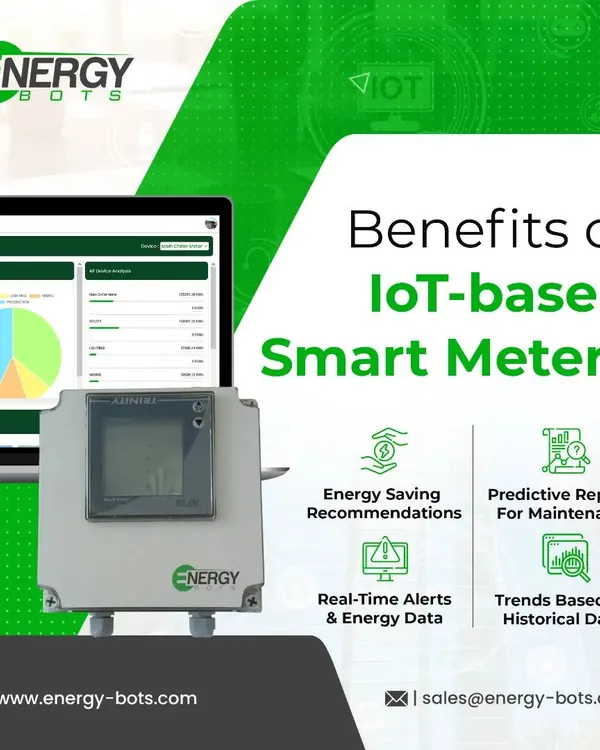 Our IoT-based smart meters are more than just data collectors. They provide energy-saving recommendations, generate predictive reports for maintenance, send real-time alerts, and analyze historical data to identify long-term trends for your facility.