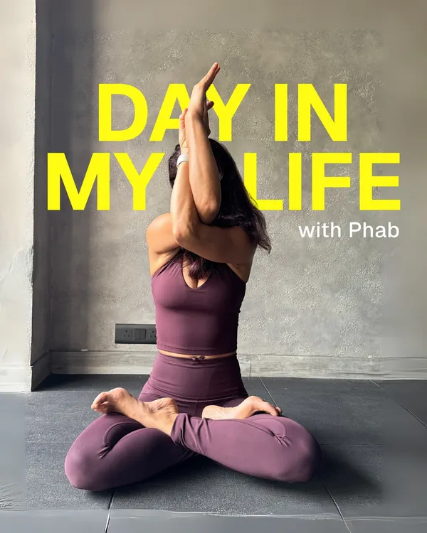 A day in my life is grounded in my yoga practice. It's where I realign my body and mind before anything else.