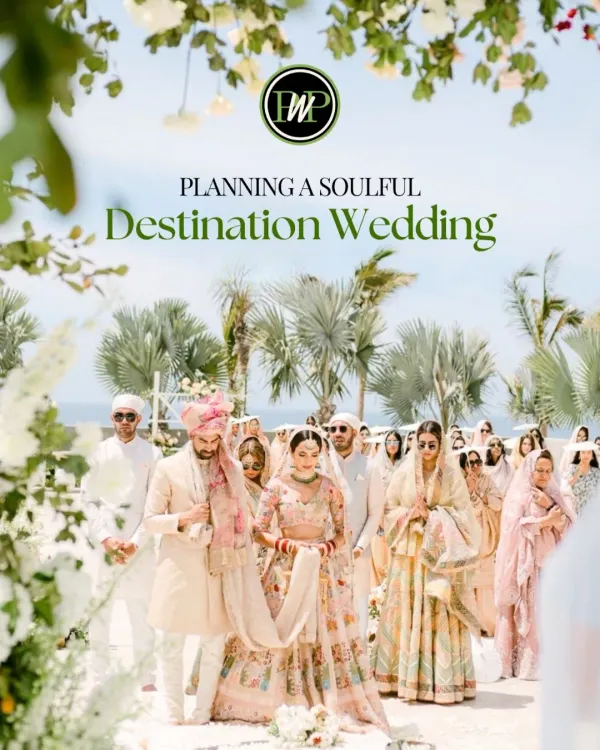 Planning a soulful destination wedding starts with the perfect location. This beautiful beach ceremony is just one example of the dream settings I can arrange.