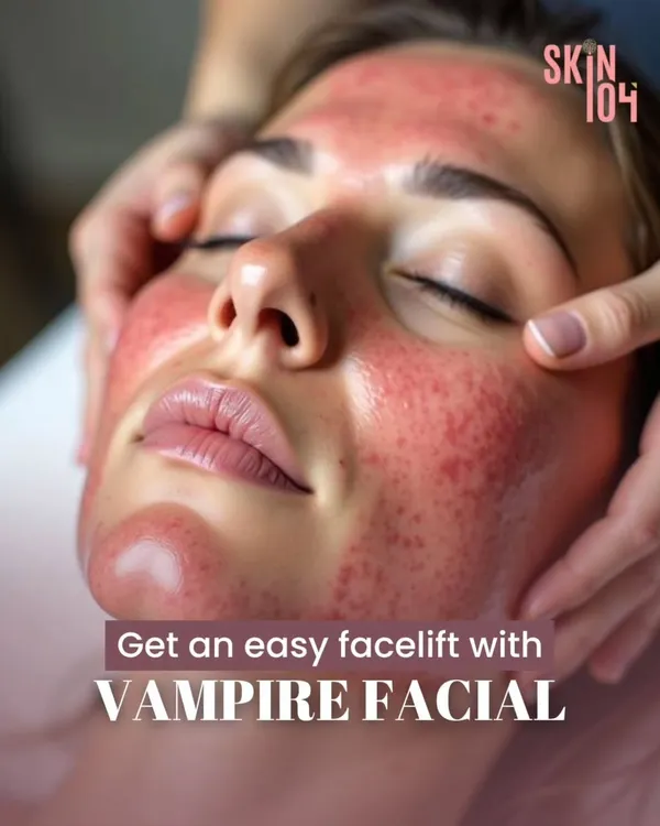 Get an easy, natural facelift with the Vampire Facial. This treatment uses your own plasma to rejuvenate the skin, improve texture, and give you a youthful glow.