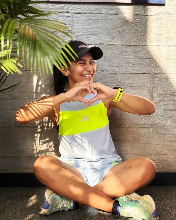 Post-run zen mode. Finding peace in the pause after the pavement, with a grateful heart and a soul refreshed by miles.