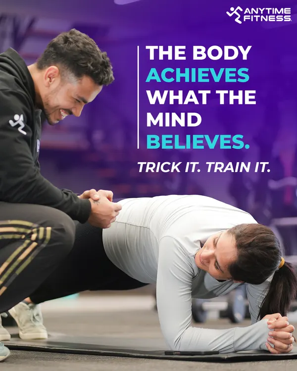 This is what our personal training is all about: real support and encouragement. We believe the right mindset is the first step to achieving your fitness goals, and our trainers are here to help you build that mental strength, one plank at a time.
