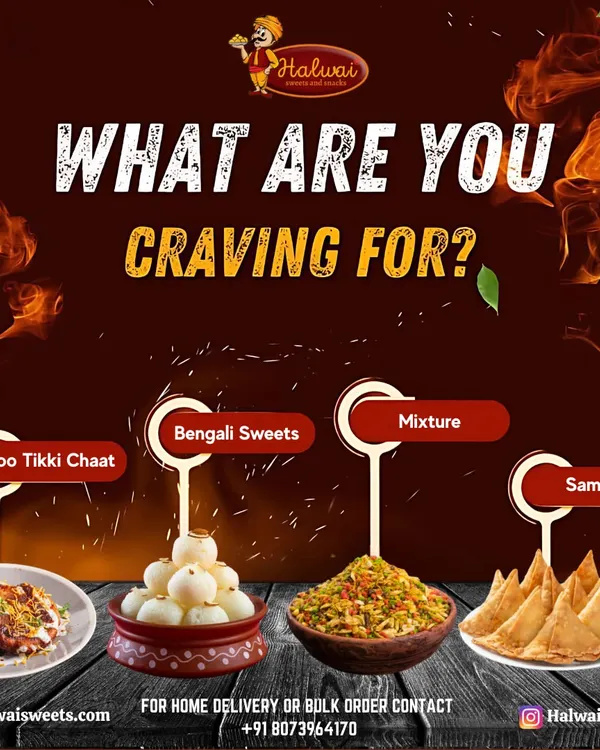 What are you craving? From Aloo Tikki Chaat and Bengali Sweets to Mixture and Samosas, I have a flavor for every mood.