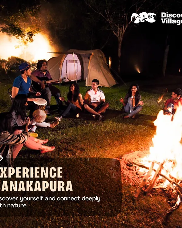 Gather around the campfire with friends and music for an unforgettable New Year's celebration at Kanakapura.