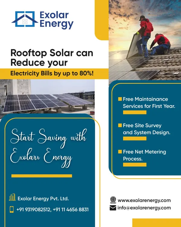 Stop worrying about high electricity bills. A rooftop solar system can reduce your monthly payments by up to 80%. We make it easy to start saving with free first-year maintenance and a free system design.