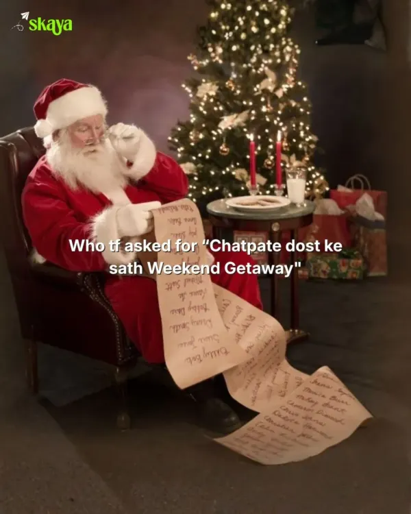 Who asked Santa for a weekend getaway with fun friends? If that was you, consider your wish granted. We're the Santa for all your travel wishes.