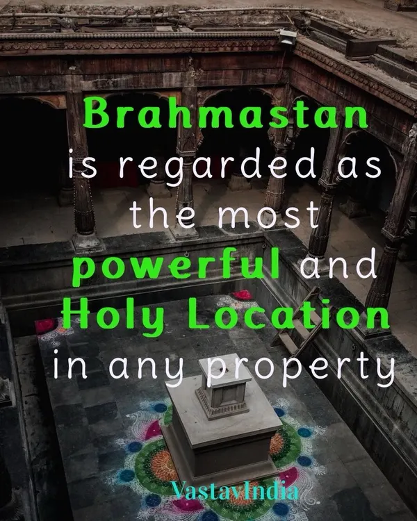 The Brahmasthan, or central zone, is the most sacred and powerful part of any property. This image of a traditional structure highlights its importance. I ensure this area is respected in all my consultations to anchor the building's positive energy.