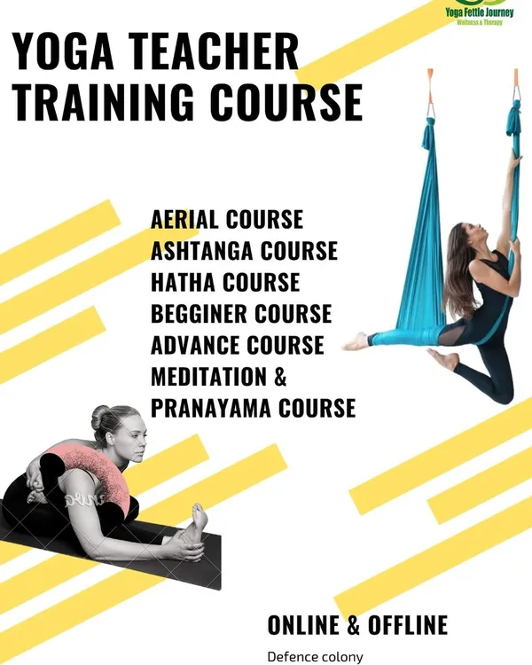 We offer a wide range of Yoga Teacher Training Courses, available both online and offline. Choose from Aerial, Ashtanga, Hatha, beginner, or advanced courses, as well as specialized training in meditation and pranayama.