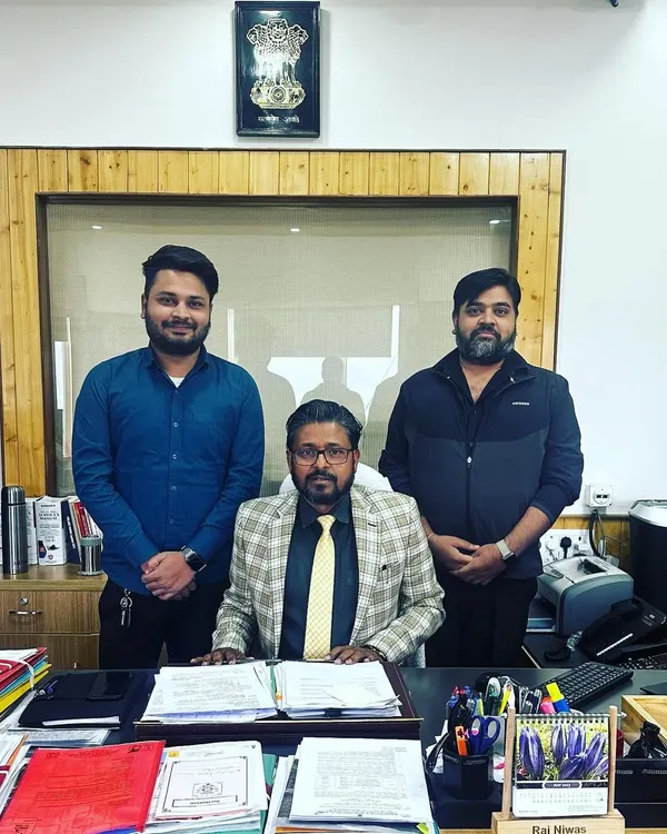 It was an honor to meet with Ajit Sir, the Secretary of the Union Territory of Ladakh. This meeting was part of our official engagement as financial consultants for the administration.