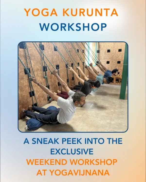 A sneak peek into the exclusive weekend Yoga Kurunta workshop at my center. Using ropes allows for a unique exploration of strength, alignment, and freedom of movement, making it a transformative experience for all participants.