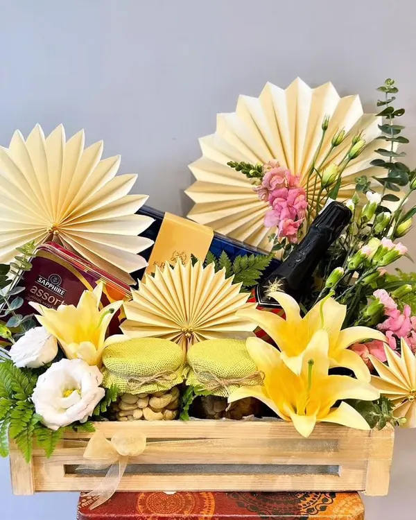 This is my go-to for making a sophisticated statement. I pair fine food items with elegant floral arrangements and decorative touches, perfect for impressing key clients or celebrating a major company milestone.