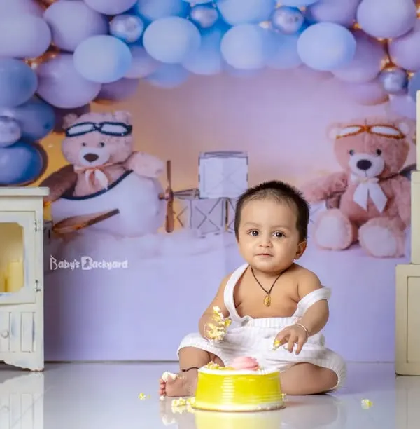 Smash, giggle, repeat. A first birthday cake smash is the most fun way to celebrate turning one.