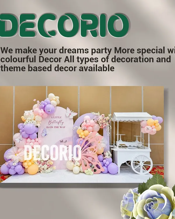 This image shows a collage of my work, highlighting the colorful and theme-based decorations I can create to make your dream party special.