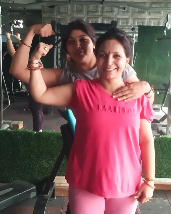 This is what strength looks like. I am incredibly proud to see my female clients embracing strength training and getting stronger every day. This is 'Dhaakad' in the truest sense.